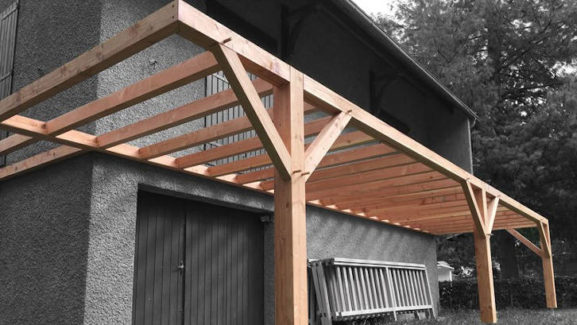 terrase bois premier étage