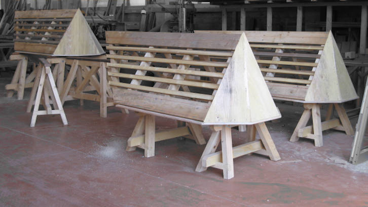 Charpente bois pré montage de lucarne pour toiture ardoise